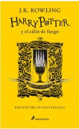 HARRY POTTER Y EL CALIZ DE FUEGO ED. 20 AÑOS HUFFLEPUFF - J. K. Rowlling