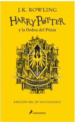 HARRY POTTER Y LA ORDEN DEL FENIX HUPPLEPUFF - J. K. ROWLING